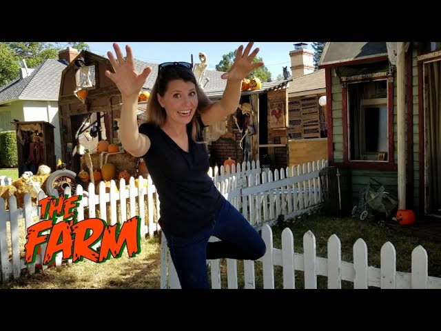 DIY Halloween Prop Ideas - Haunted House Walkthrough - THE FARM Home Haunt Tour