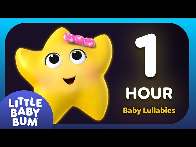 [ 1 HOUR LOOP ] Twinkle Twinkle | Little Baby Bum - Mindful Bedtime Sleep Sounds | Baby Music 🌙