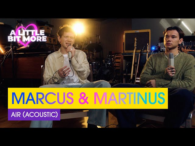 Marcus & Martinus - Air (Acoustic) | Sweden 🇸🇪 | #EurovisionALBM