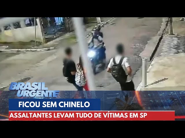 Vítima foge descalça após assalto na Zona Leste de SP | Brasil Urgente