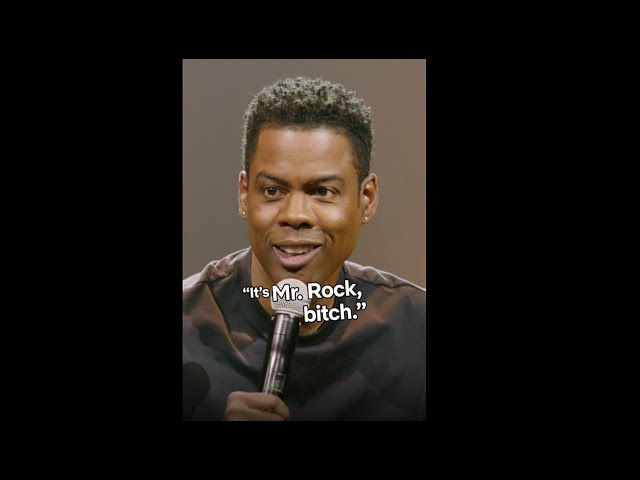 it's mr. rock, b*tch #chrisrock