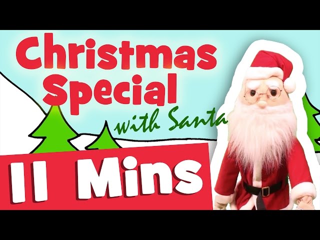 Christmas Special with Santa | 11mins Video Collection for Kids