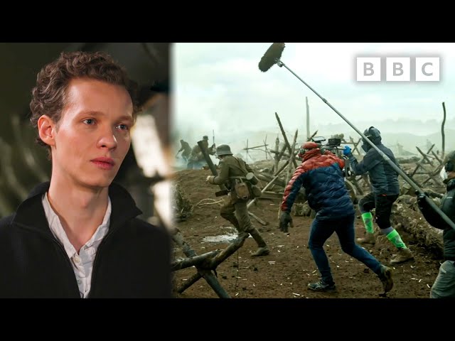 Felix Kammerer ran 15km everyday to prepare for All Quiet on the Western Front | The One Show