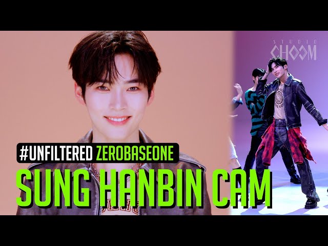 [UNFILTERED CAM] ZEROBASEONE SUNG HAN BIN(성한빈) 'Feel the POP' 4K | STUDIO CHOOM ORIGINAL