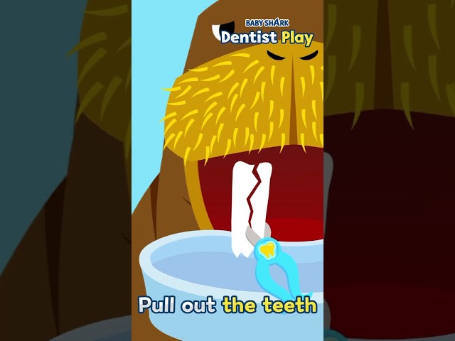 [NEW🦷] No More Fear of the Dentist🪥ㅣEmotional Stability Learning GameㅣBaby Shark Dentist Play App