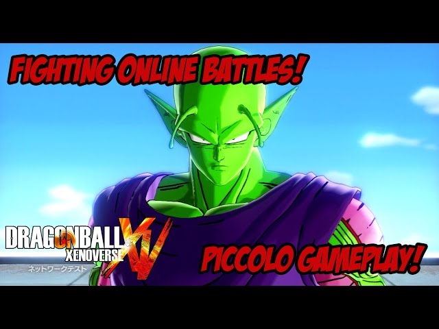 [BETA] Dragon Ball Xenoverse - Fighting Online Battles! [Piccolo Gameplay]