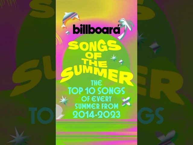 The Top 10 Songs Of Every Summer From 2014-2023 | Billboard #Shorts