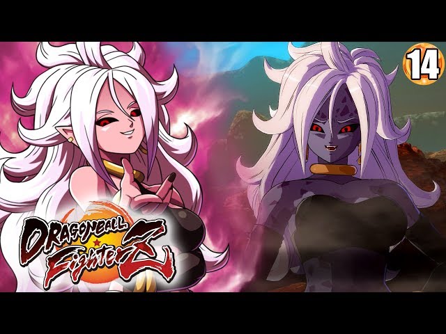 THERE'S A PURE EVIL VERSION OF ANDROID 21!?! Dragon Ball FighterZ Story Mode Walkthrough Part 14