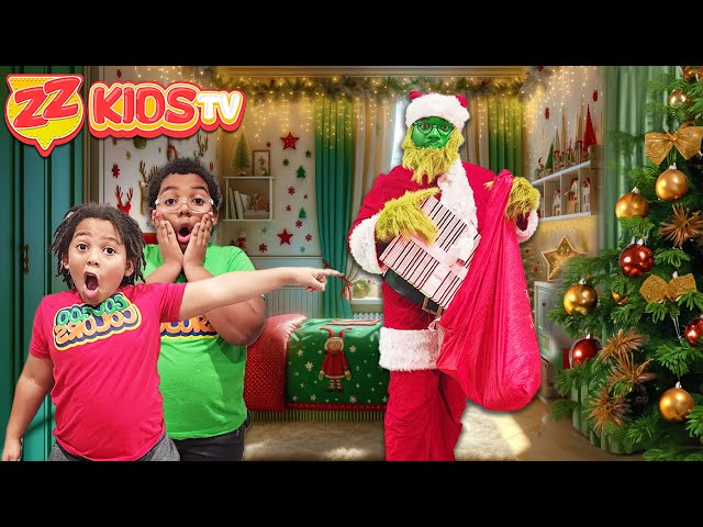 Don't Get Caught By The Grinch | ZZ Kids TV Game Show