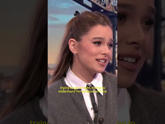 “I mean she’s arguably one of the coolest characters I’ve ever played!” @haileesteinfeld 💁‍♀️