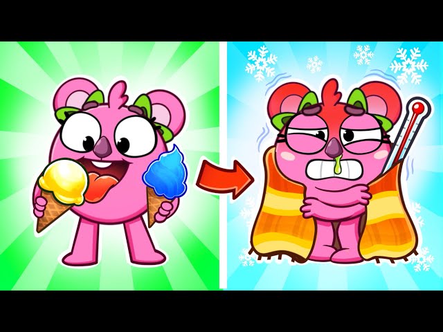 Don't Eat Too Many Cold Treats Song | Funny Kids Songs 😻🐨🐰🦁 And Nursery Rhymes by Baby Zoo