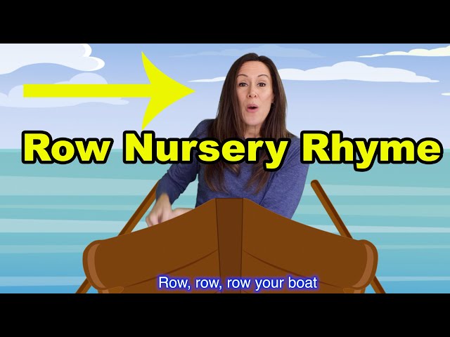 Learn Row, Row, Row your Boat Nursery Rhyme for Babies, Children and Toddlers by Patty Shukla