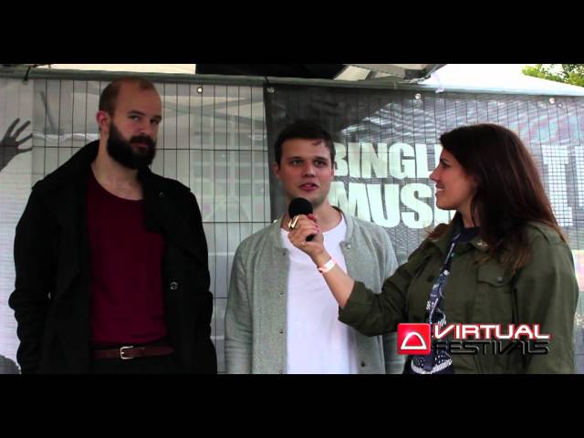White Lies interview at Bingley Music Live 2012