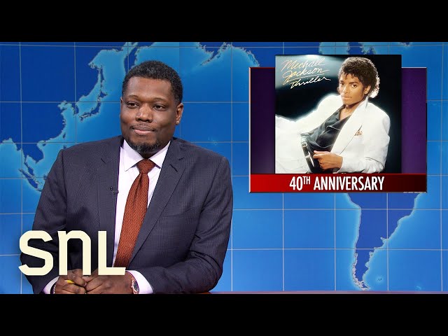 Weekend Update: Thriller's 40th Anniversary, Police Bust Super Cartel - SNL