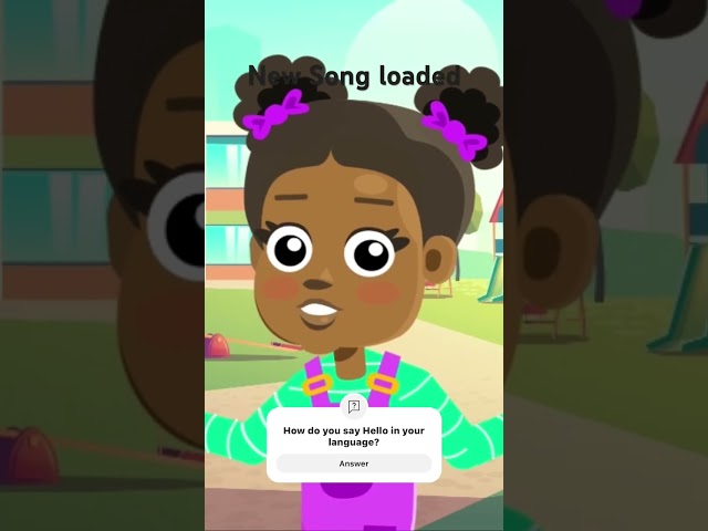 Gogo, Shoni and Zuri are here to teach you how to Greet in English!  How do you say Hello?