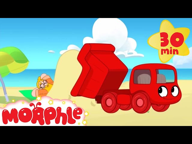 My Magic Dump Truck -- Dump Truck Video For Kids with My Magic Pet Morphle