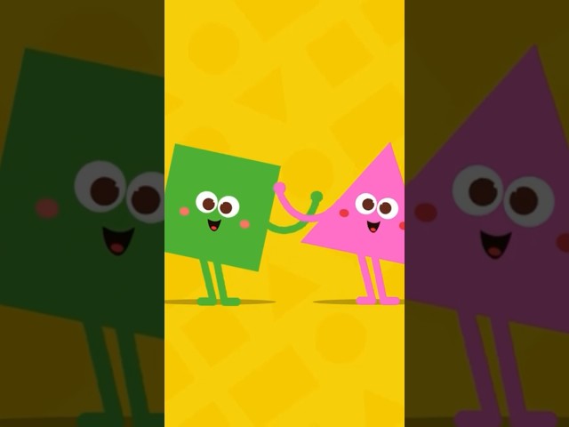 Let's Learn Shapes With THE KIBOOMERS #shorts