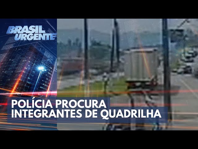 Polícia procura integrantes de quadrilha que sequestrou caminhoneiro | Brasil Urgente