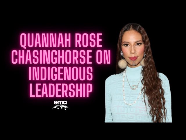 Quannah Rose Chasinghorse Speaks at the 2022 EMA Awards