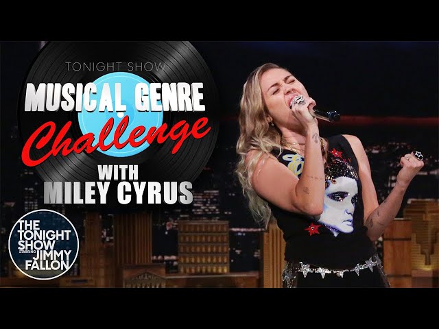 Musical Genre Challenge with Miley Cyrus