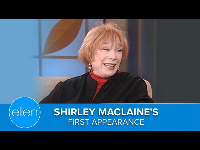 Shirley MacLaine's First Appearance on 'Ellen'