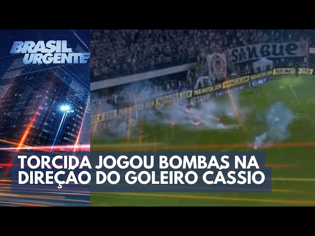 Datena critica falta de segurança em partida de Santos e Corinthians | Brasil Urgente