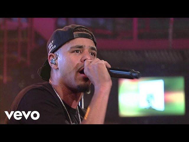 J. Cole - Kenny Lofton (Lights Please) (Live on Letterman)