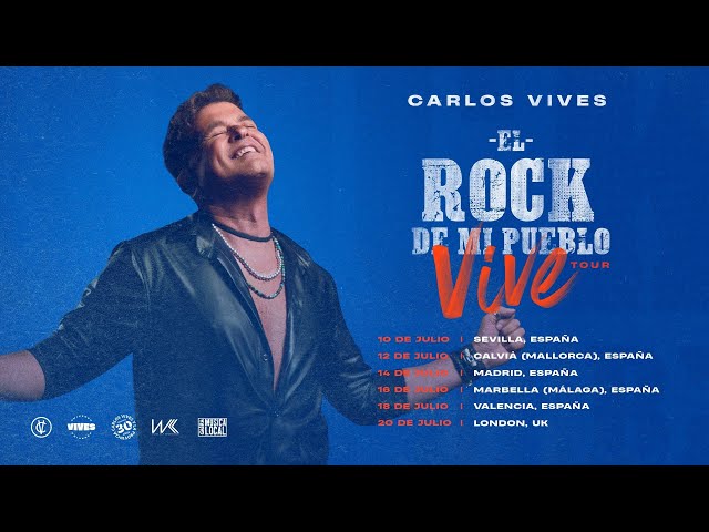 Carlos Vives - El Rock de Mi Pueblo VIVE