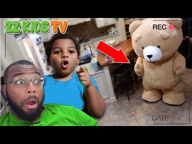 TEDDY CAME TO LIFE & it was CAUGHT ON CAMERA! (How did this happen?)