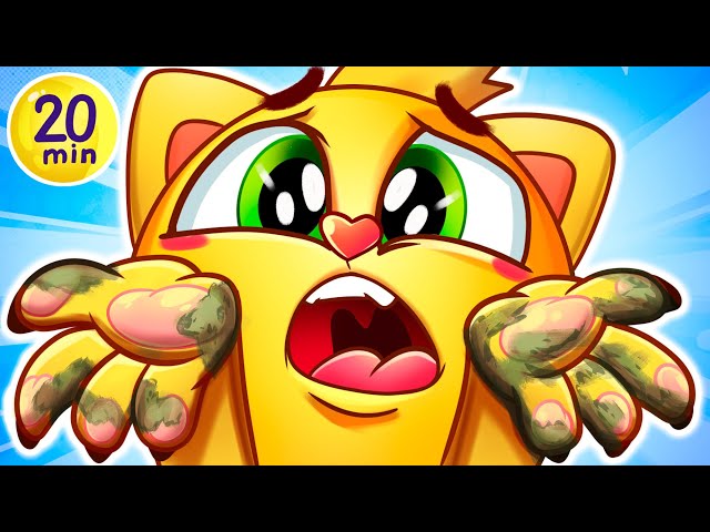 Wash Your Hands Song 👋🏻🧼 | + More Best Kids Songs 😻🐨🐰🦁 And Nursery Rhymes by Baby Zoo