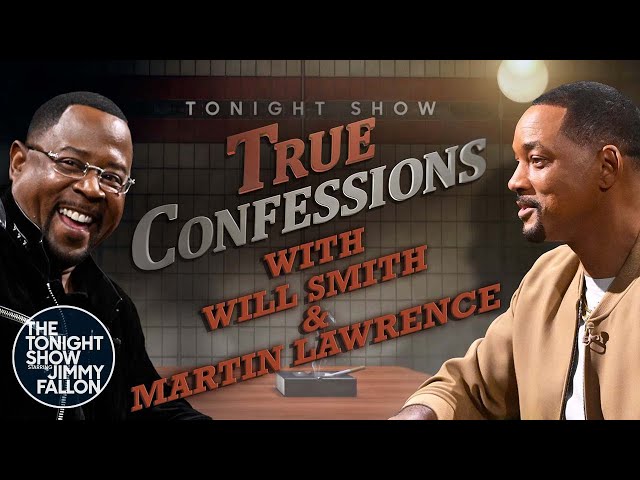 True Confessions with Will Smith and Martin Lawrence | The Tonight Show Starring Jimmy Fallon