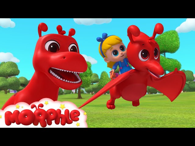 Dinosaur Fun Chase - Mila and Morphle Dinos, T Rex | Cartoons for Kids | Morphle TV