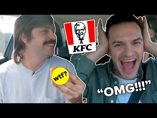 KFC Drive-Thru: Trying Fan Orders