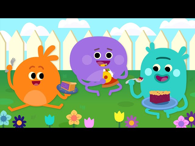 The Bumble Nums Bake Some Picture-Perfect Pies! | Cartoons for Kids | Bumble Nums
