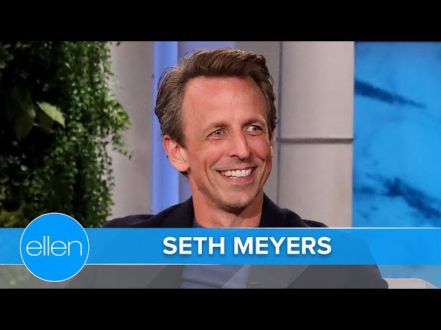 Seth Meyers is a Grown Man Riding a Scooter on the New York City Streets