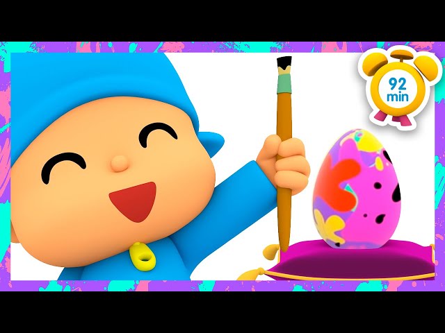 🔍 POCOYO ENGLISH - Looking for Easter Eggs [92 min] Full Episodes |VIDEOS and CARTOONS for KIDS