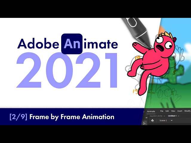 Adobe Animate 2021: Frame by Frame Animation [#2] | Beginners Tutorial