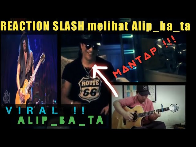 REACTION SLASH melihat alip_ba_ta