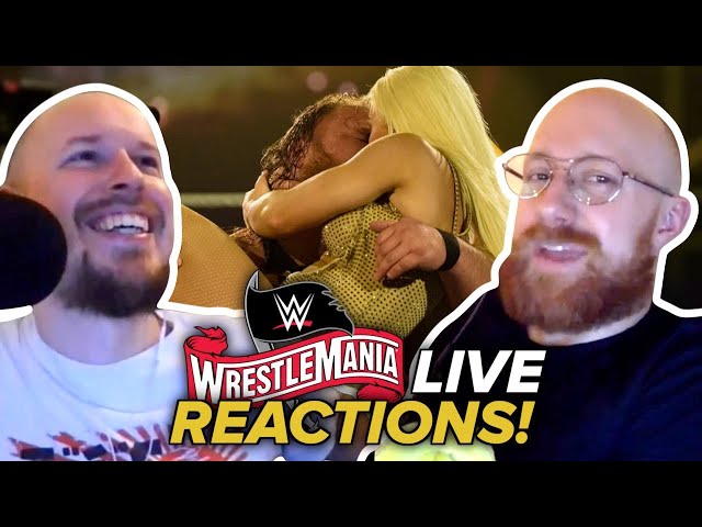 Mandy Rose HELPS OTIS Win... AND THEY KISSED (WWE WrestleMania 36 Night 2 Live Reactions)