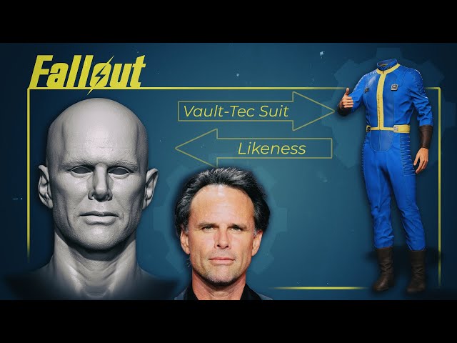 Sculpting a Likeness of Walton Goggins and Creating a Fallout Vault-Tec Jumpsuit!