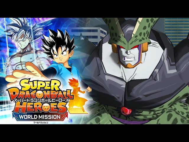 THERE'S NO WAY WE'RE FIGHTING CELL X!!! Super Dragon Ball Heroes World Mission Gameplay!