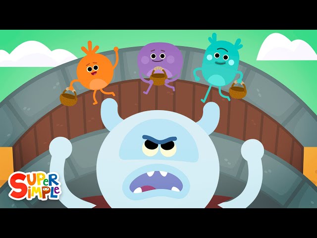 The Three Bumble Nums Gruff | Cartoon For Kids