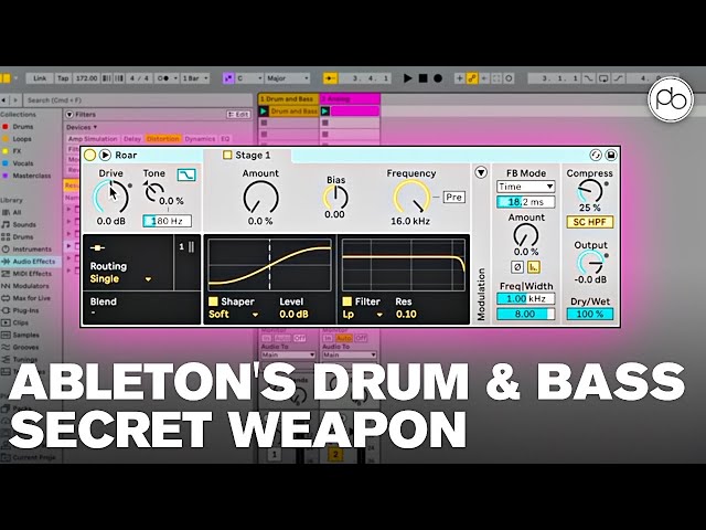 Turning A Sine Wave Into A FAT Drum & Bass Stab in Ableton Live 12
