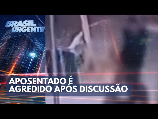 Aposentado apanha na calçada de condomínio do filho | Brasil Urgente