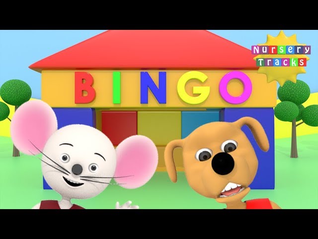 Bingo | Kids singalong | There was a farmer | NurseryTracks
