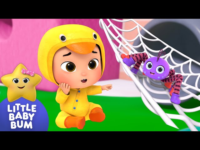 Incy Wincy Spider ⭐ Baby Max Play Time! LittleBabyBum - Nursery Rhymes for Babies | LBB