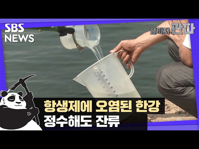 [단독] 한강에 소염제 · 항생제 성분…정수해도 잔류 / SBS