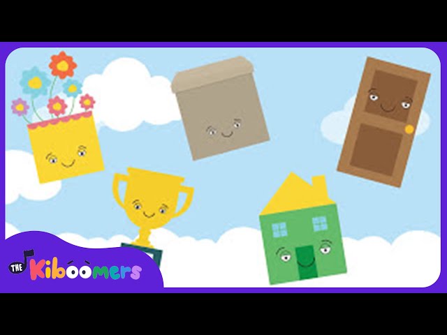 Shape Song - The Kiboomers Preschool Songs & Nursery Rhymes for Learning