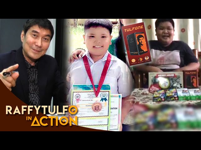 IDOL RAFFY, TINUPAD ANG WISH NG ISANG HONOR STUDENT NA MULA PA SA DAVAO CITY!