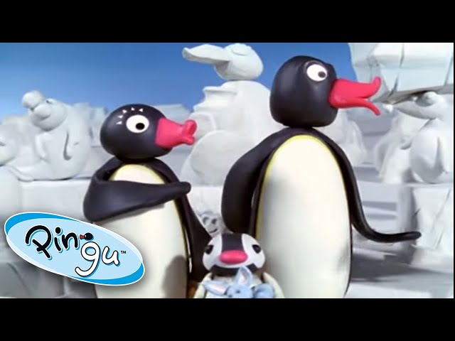 Pingu And Family Visit The Ice Sculptures! 🧊 @Pingu